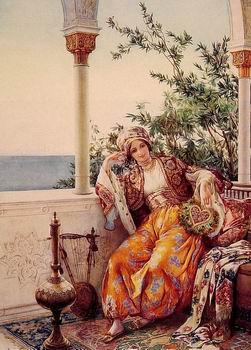 unknow artist Arab or Arabic people and life. Orientalism oil paintings 450 oil painting image